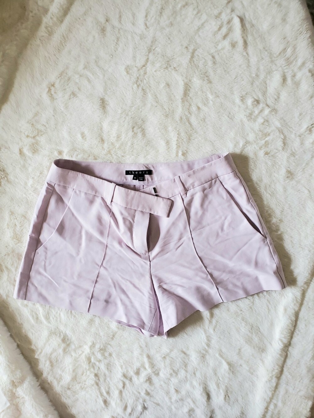 Theory PoE Mentor 100% Silk Shorts